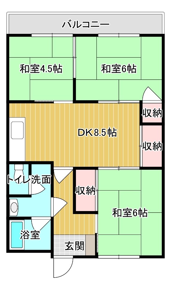 泰平ビルコーポ 間取り