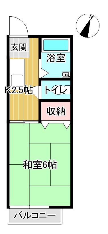 パークハイツＢ棟 間取り