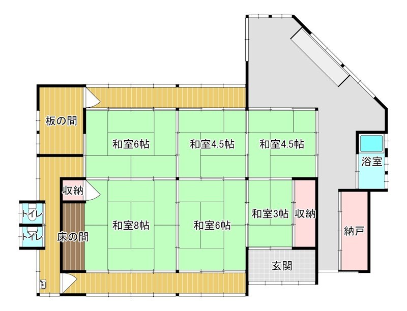 山口県下関市井田 間取り