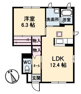 サンライズ丸山 間取り