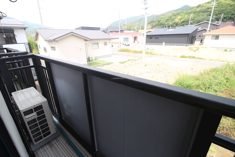 サンライフ松の木B棟 ベランダ