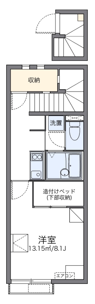 レオネクストアダージョ 間取り