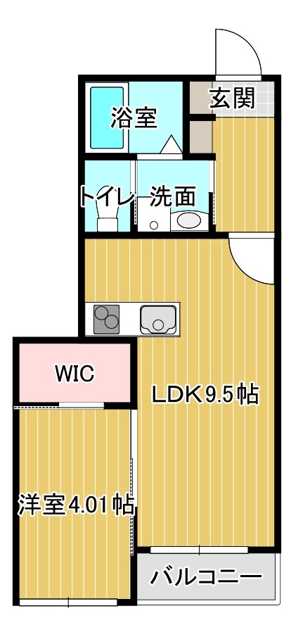 BRAVE BASE長府侍町 間取り