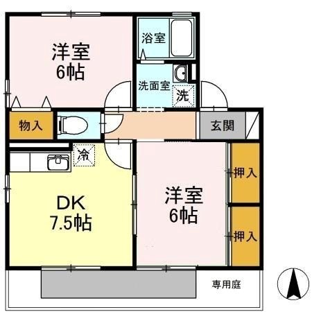 リヴェール　F棟 間取り