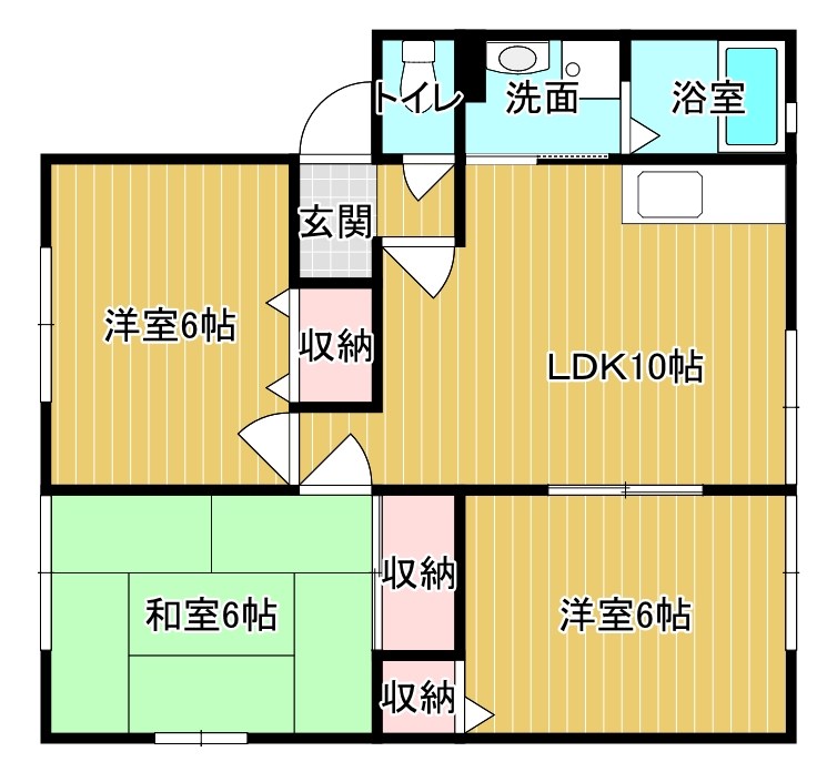 ソレジオ壱番館 間取り