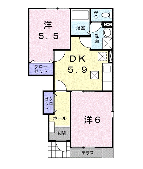 ソレアードエムＡ 間取り