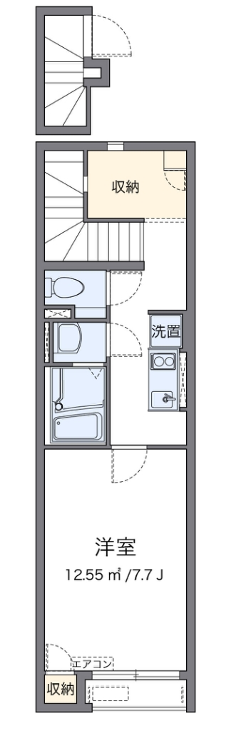 クレイノグレイス長府 間取り