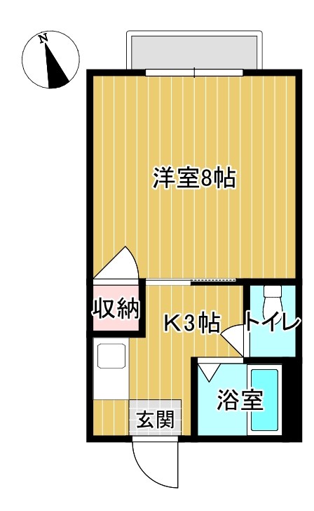 コーポ熊野 間取り