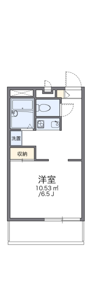 レオパレスＨａｐｐｙＦｉｅｌｄ 間取り