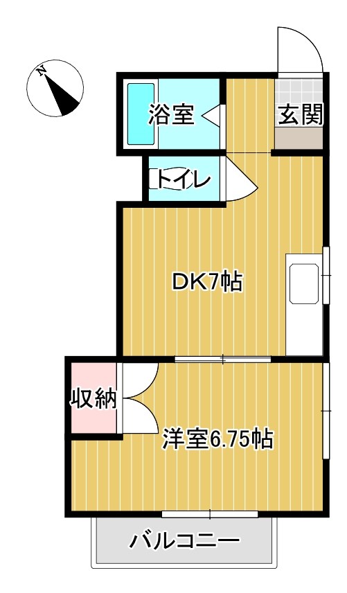 シャトー千枝 間取り