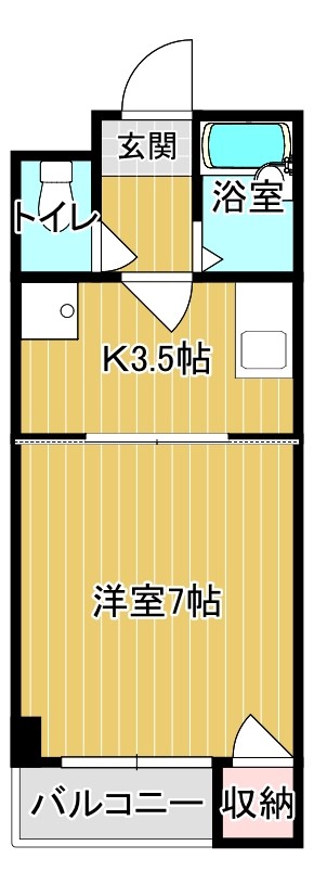 アモール新垢田Ⅱ 間取り