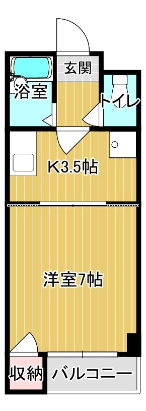 アモール新垢田Ⅱ 間取り