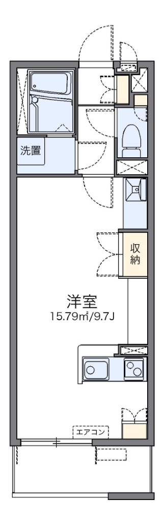 レオネクスト長府駅前 間取り