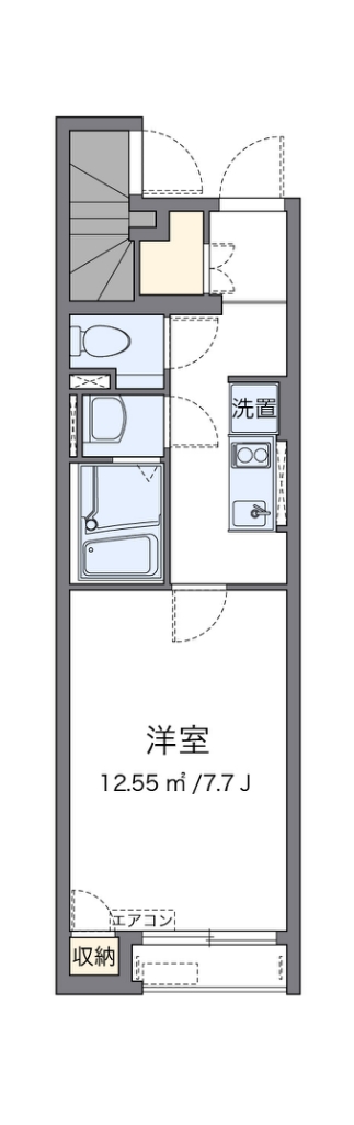 クレイノグレイス長府 間取り