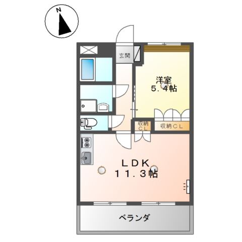 メゾン・ボヌール 間取り