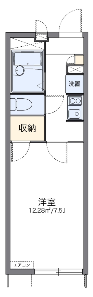 レオパレス下関中央 間取り