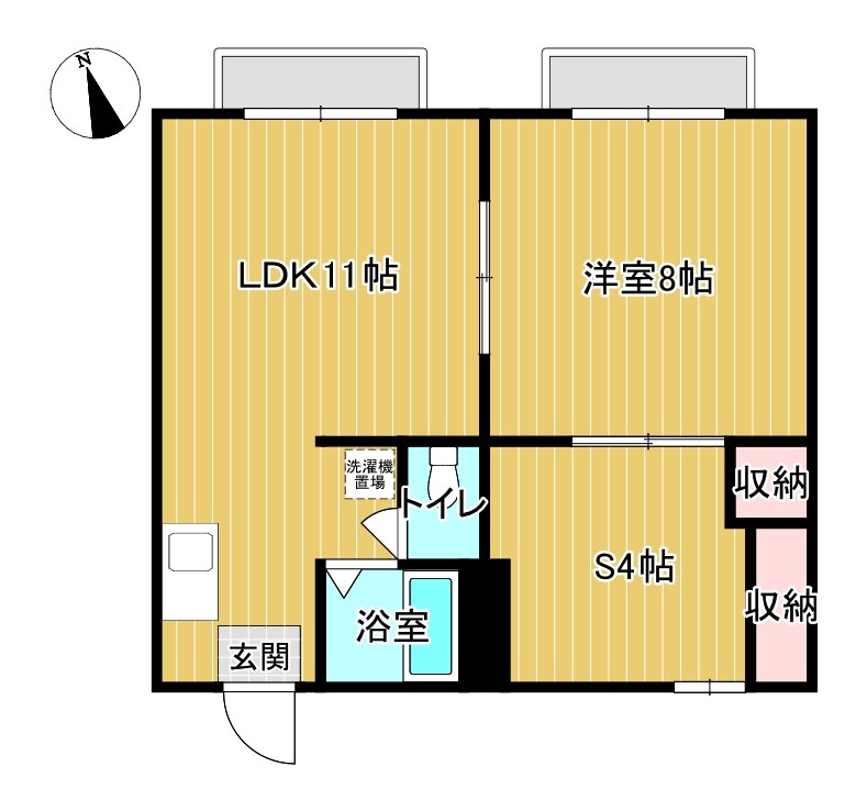 コーポ熊野 間取り