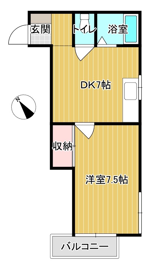 シャトー千枝 間取り