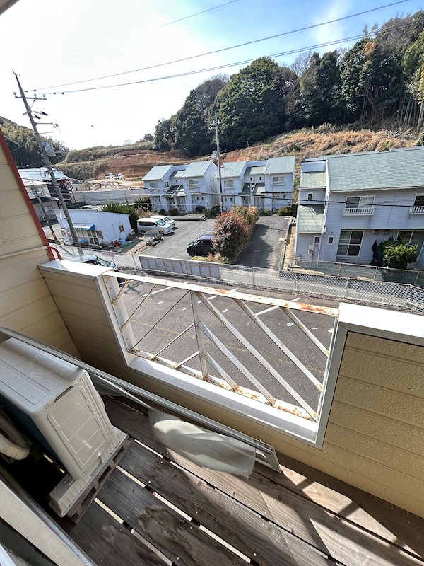 シャトー千枝 ベランダ