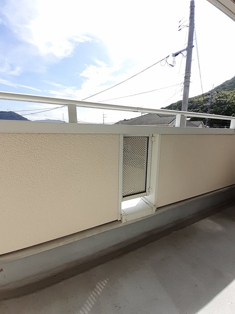 シャトレ　桜２ ベランダ