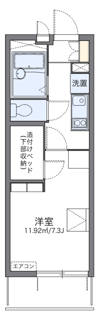 レオパレス入江 間取り