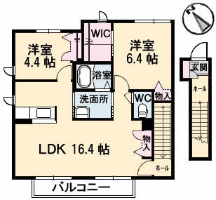 シャーメゾン　ラ・モード　ガーデンズ　Ⅲ 間取り