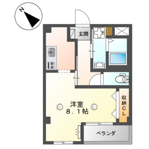 コンフォース栄 間取り