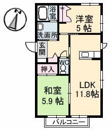 シャーメゾンシーガル 間取り