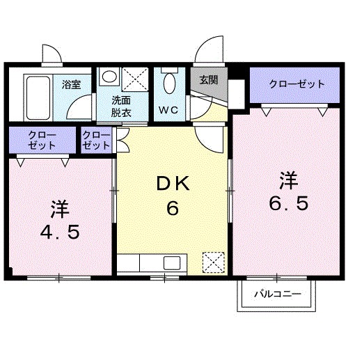 タートルビレッジⅢ 間取り