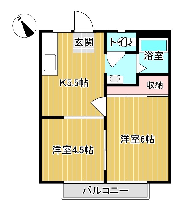 サンライフスワン 間取り
