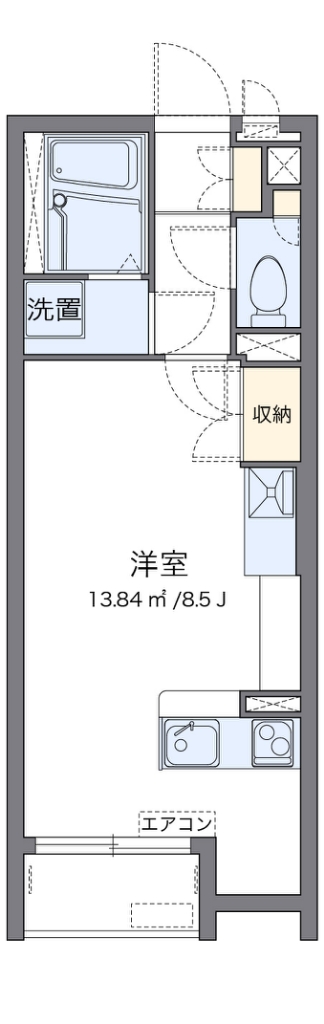 レオネクストやすらが丘Ⅱ 間取り