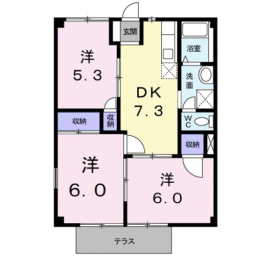 メゾン古川 間取り