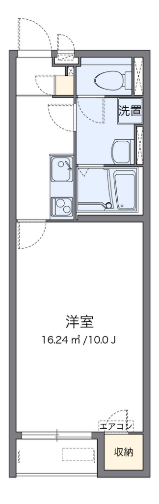 クレイノ長門 間取り
