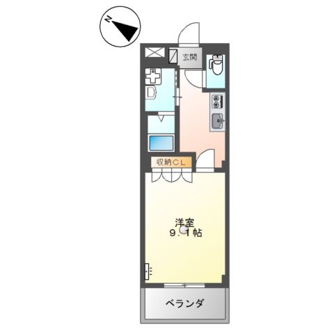 ガーベラ・テトラ 間取り