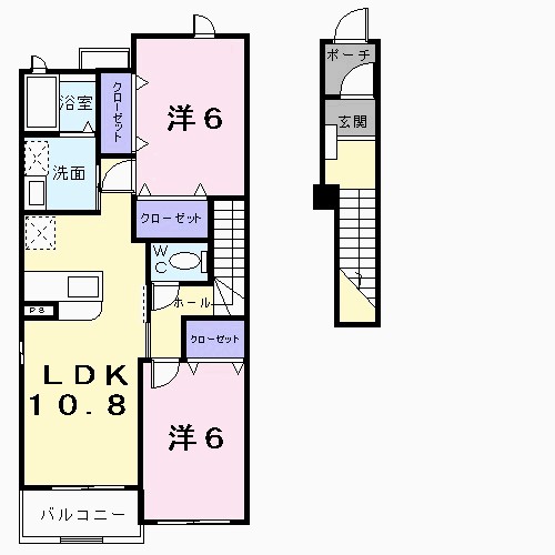 サニーレジデンス　Ⅰ番館 間取り