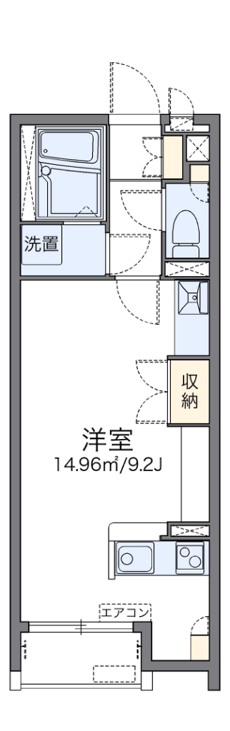 レオネクストマリンＣＨＯＦＵ 間取り