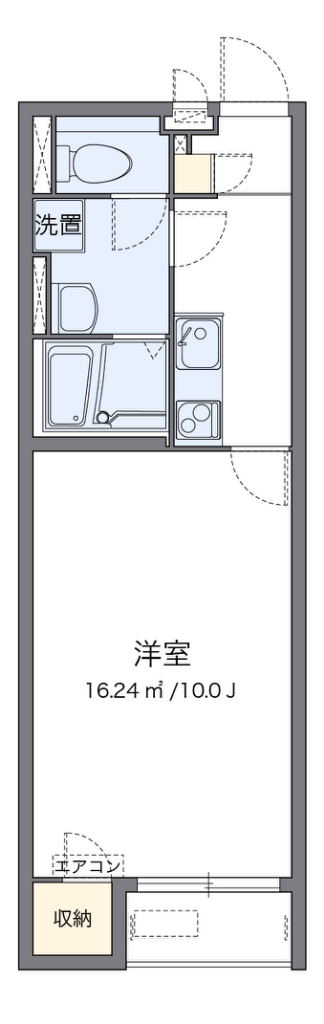 クレイノ長門 間取り
