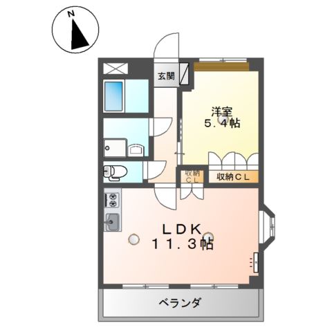 メゾン・ボヌール 間取り