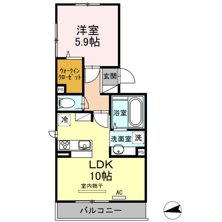 ＬＳＹ　５８ 間取り