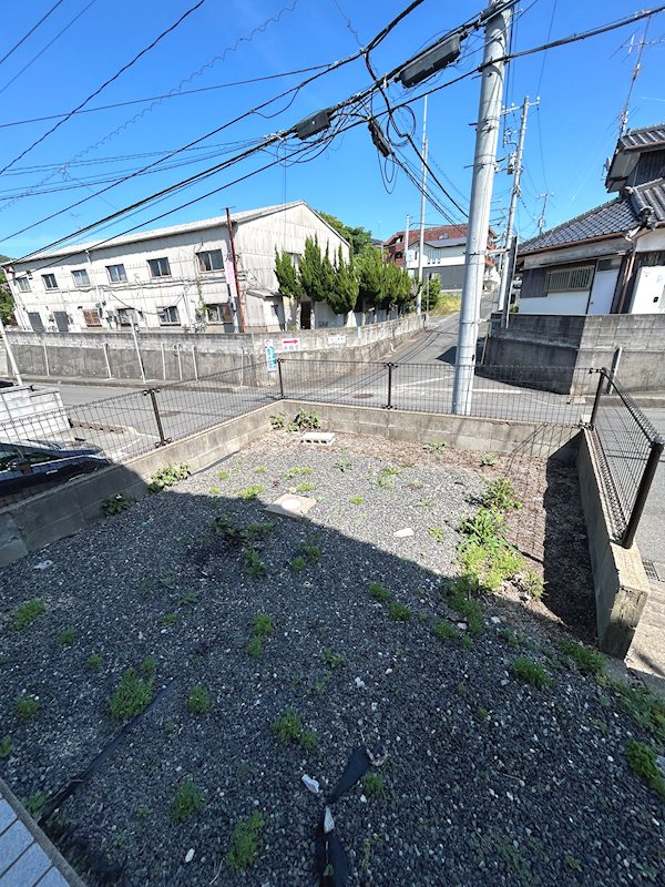 稗田中町F貸家 ベランダ