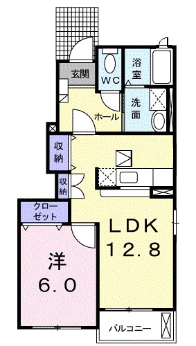 サニーレジデンス　Ⅰ番館 間取り