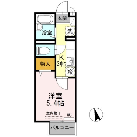 シャイン ルート 綾羅木 間取り