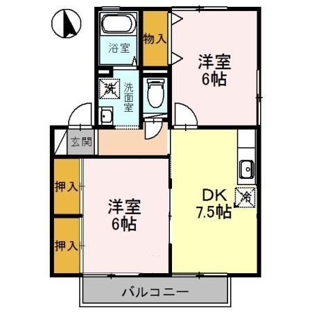 リヴェール　A棟 間取り