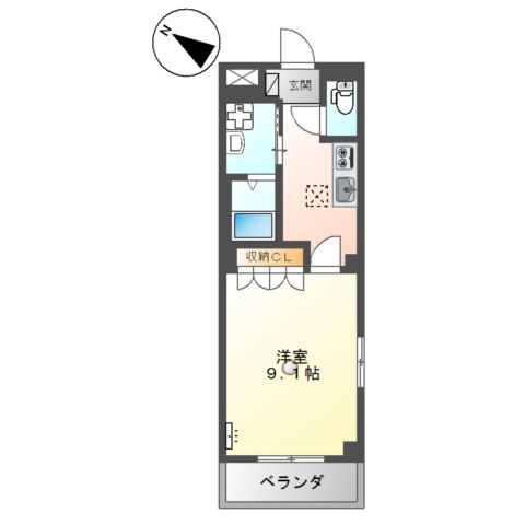 ガーベラ・テトラ 間取り