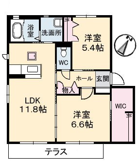 シャーメゾン・セードル 間取り
