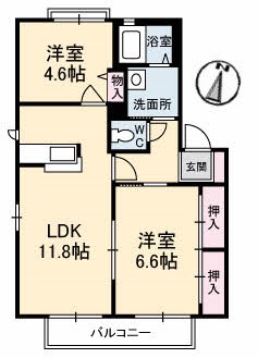 メゾントーラス 間取り