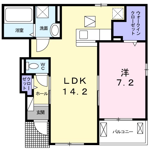 エテルノ・ソーレ 間取り