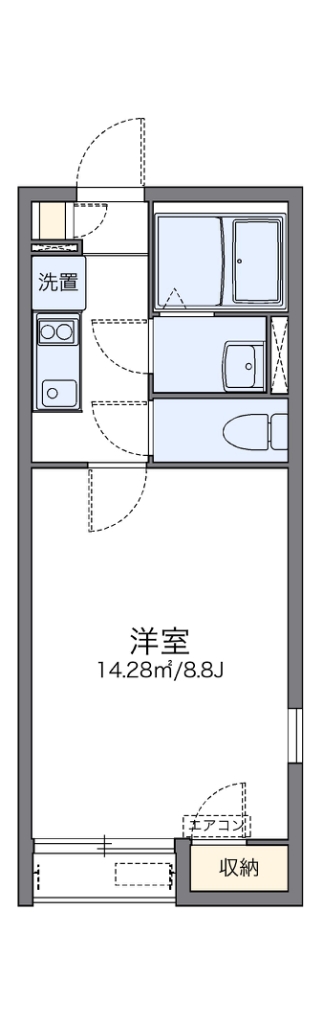 レオネクストゆたか 間取り