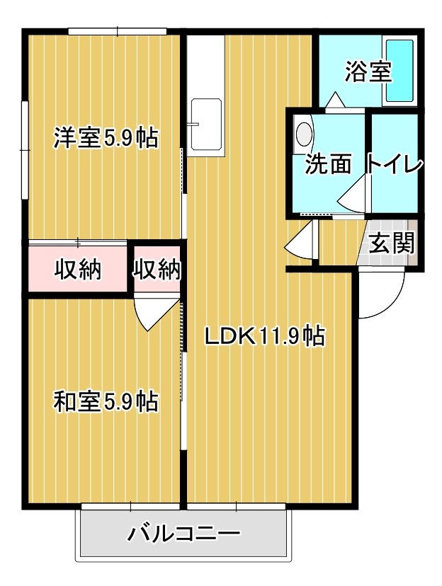 ブルーム 間取り