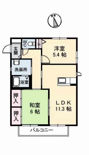 シャーメゾン　ペリート 間取り
